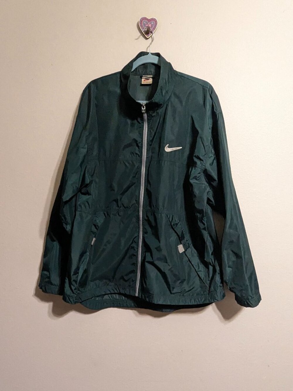 Vintage Nike Full Zip Windbreaker Jacket Men's Large